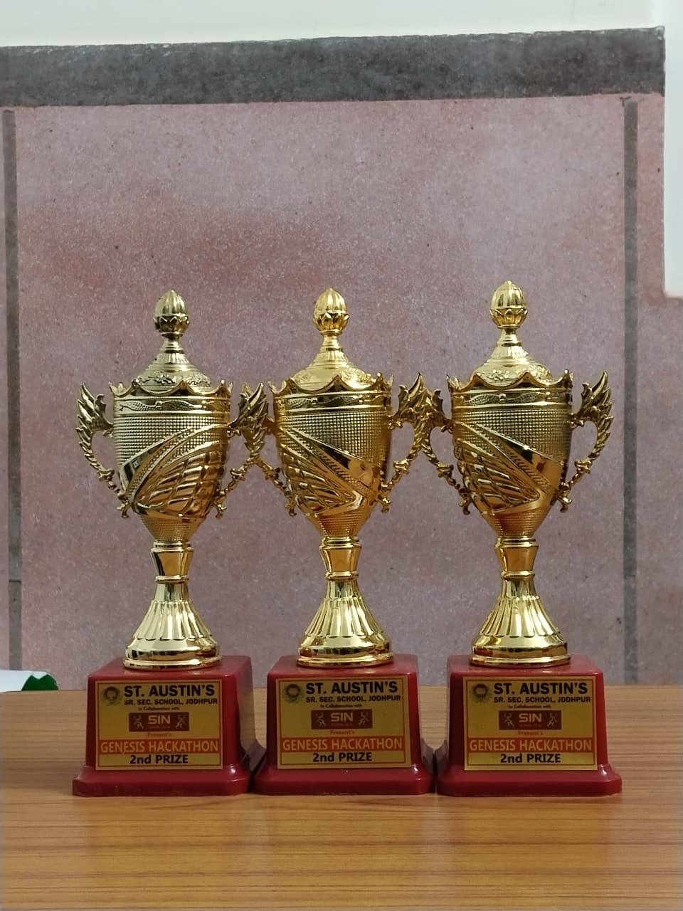 2nd Prize Trophy